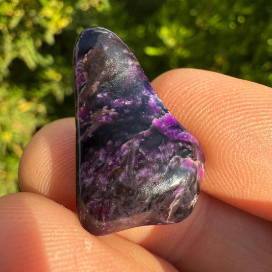 Polished Sugalite Specimen: Rare South African Reiki Stone, 4.01 grams