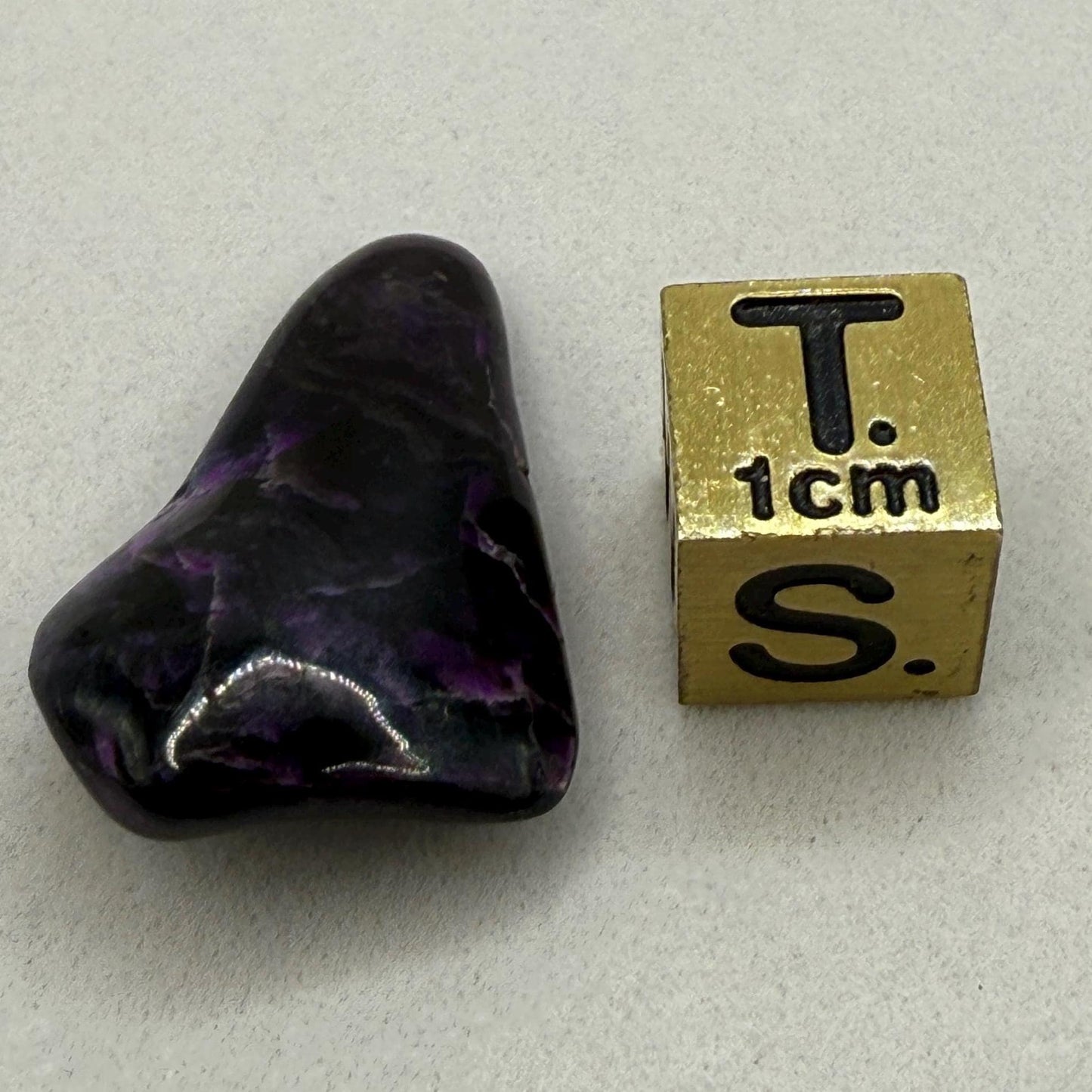 Polished Sugalite Specimen: Rare South African Reiki Stone, 4.01 grams