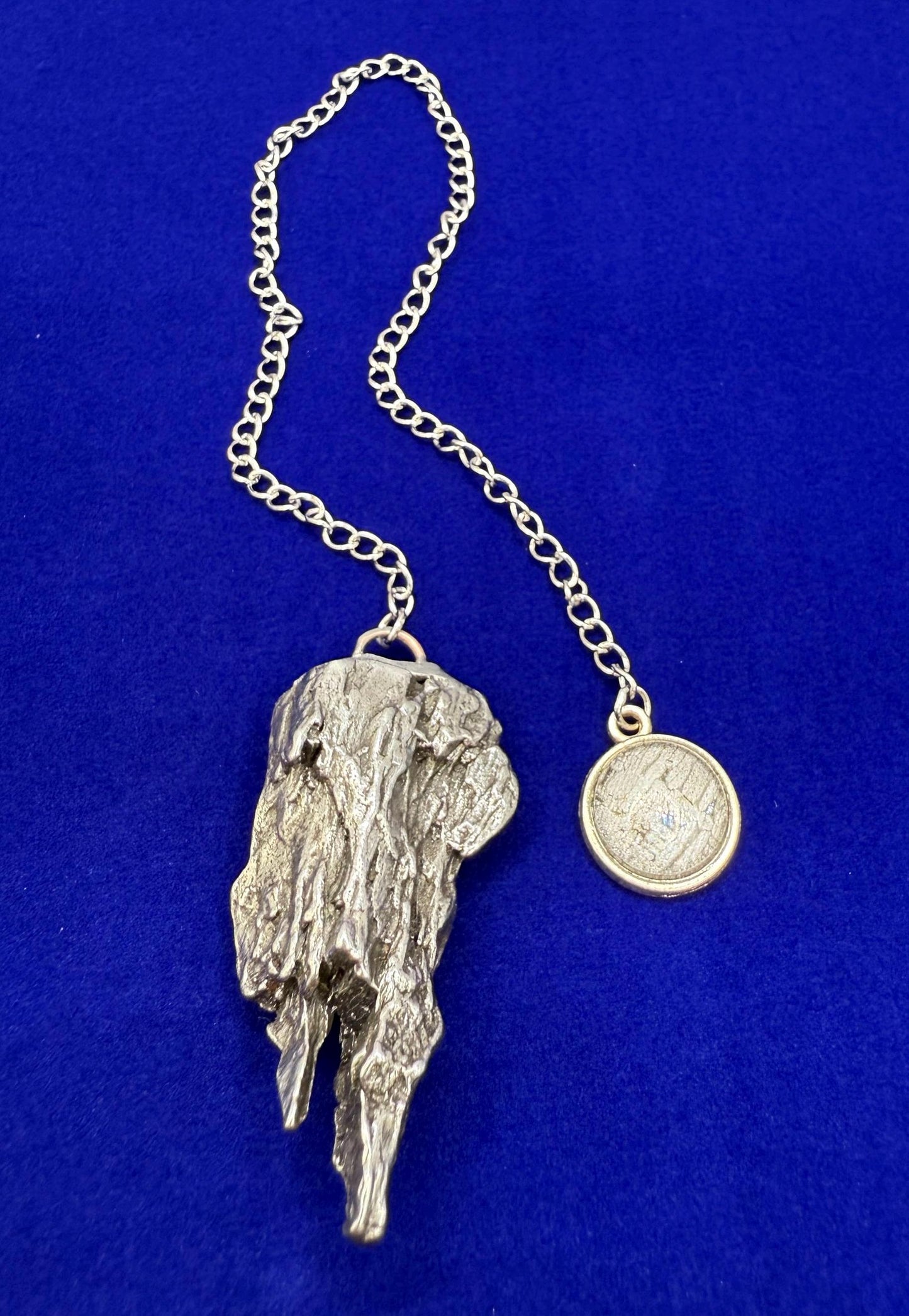 Campo del Cielo Meteorite Pendulum, Rare Cosmic Divination Tool, Crystal Healing Gift, 33.20g