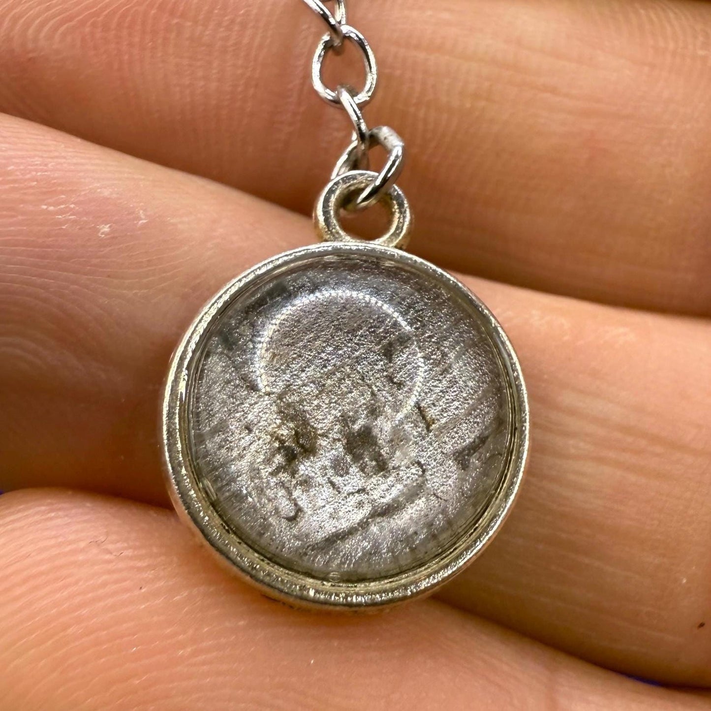 Campo del Cielo Meteorite Pendulum, Rare Cosmic Divination Tool, Crystal Healing Gift, 33.20g