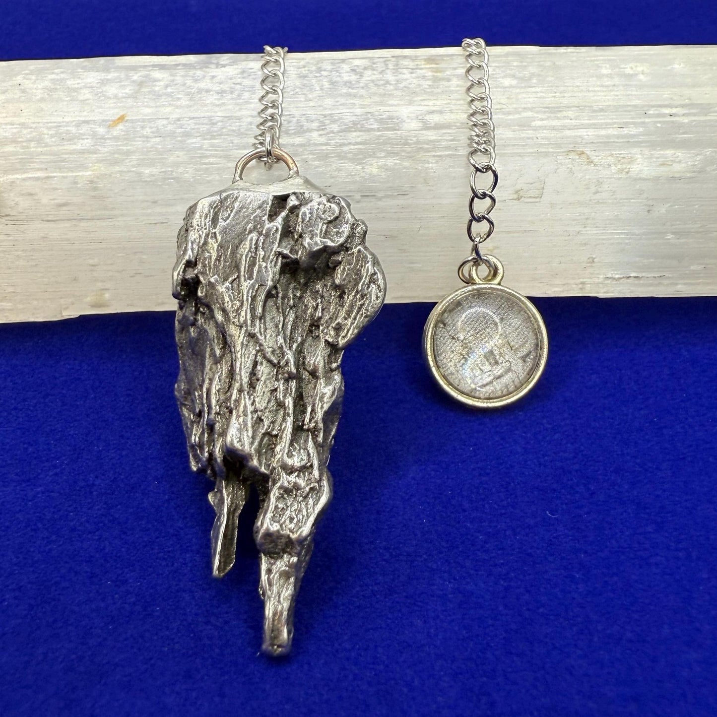 Campo del Cielo Meteorite Pendulum, Rare Cosmic Divination Tool, Crystal Healing Gift, 33.20g
