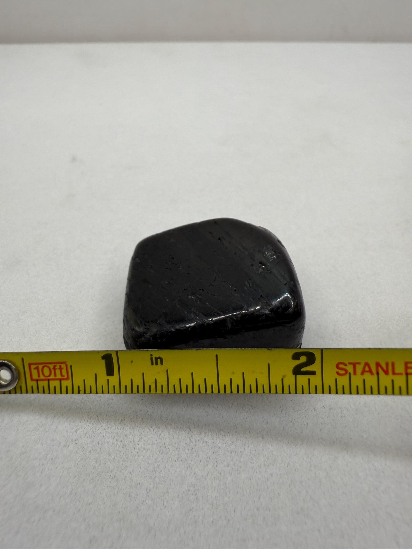 Greenland Nuummite Stone: Ancient Reiki Grounding Crystal, 19.06 grams