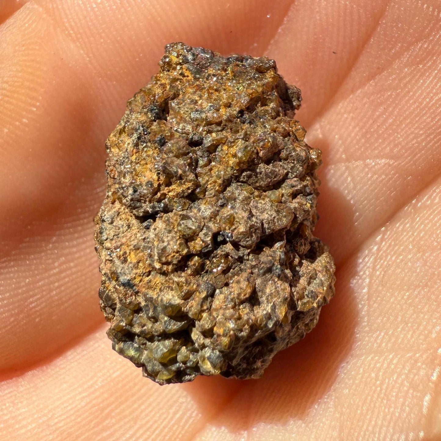 NWA 17418 Diogenite Meteorite: HED Achondrite Specimen, 6.40 grams