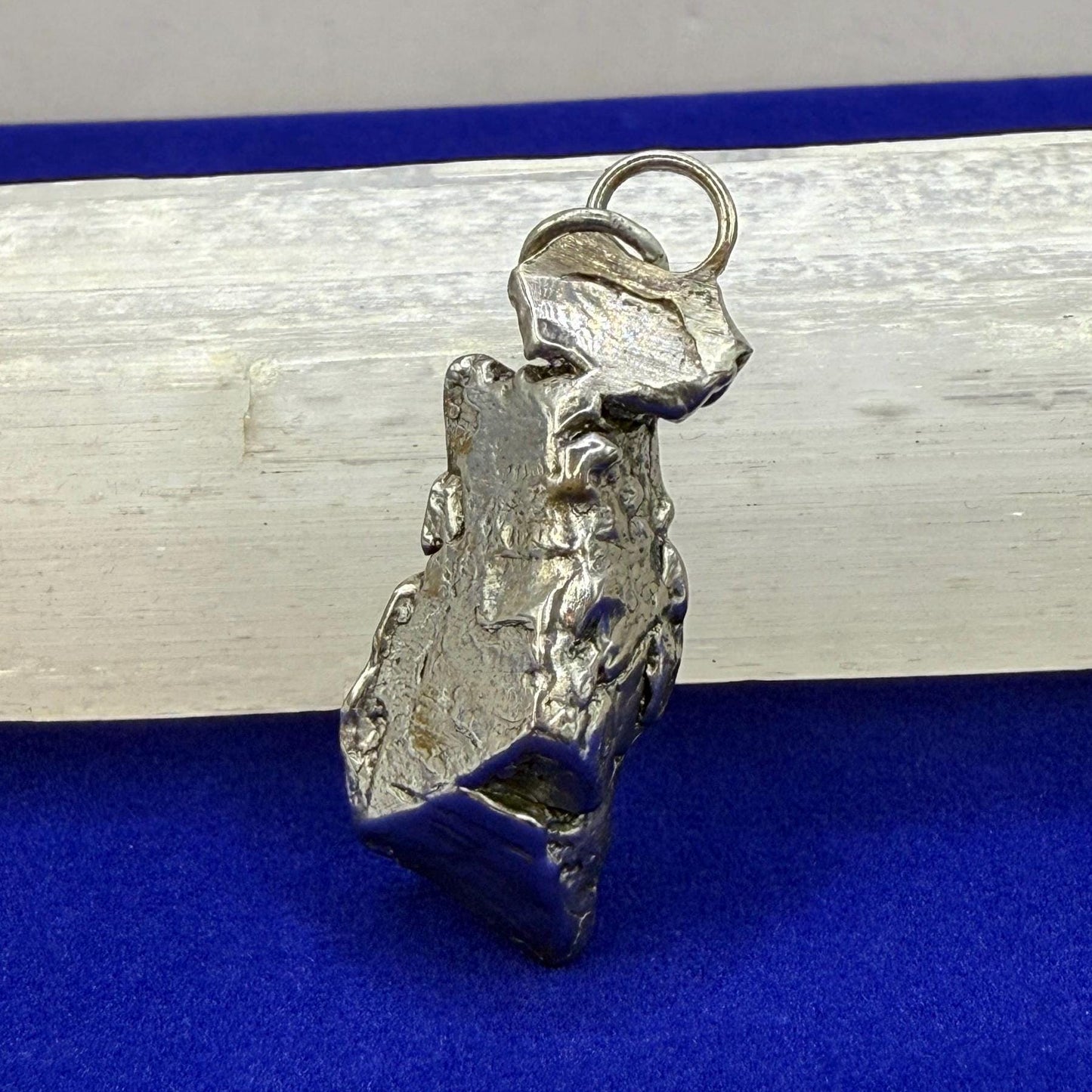 Beautiful Aletai Meteorite Pendant, 12.79 grams, Astronomy Gift, Authentic Meteorite, Meteorite Jewelry, Meteorite Pendant, COA, Space Gift