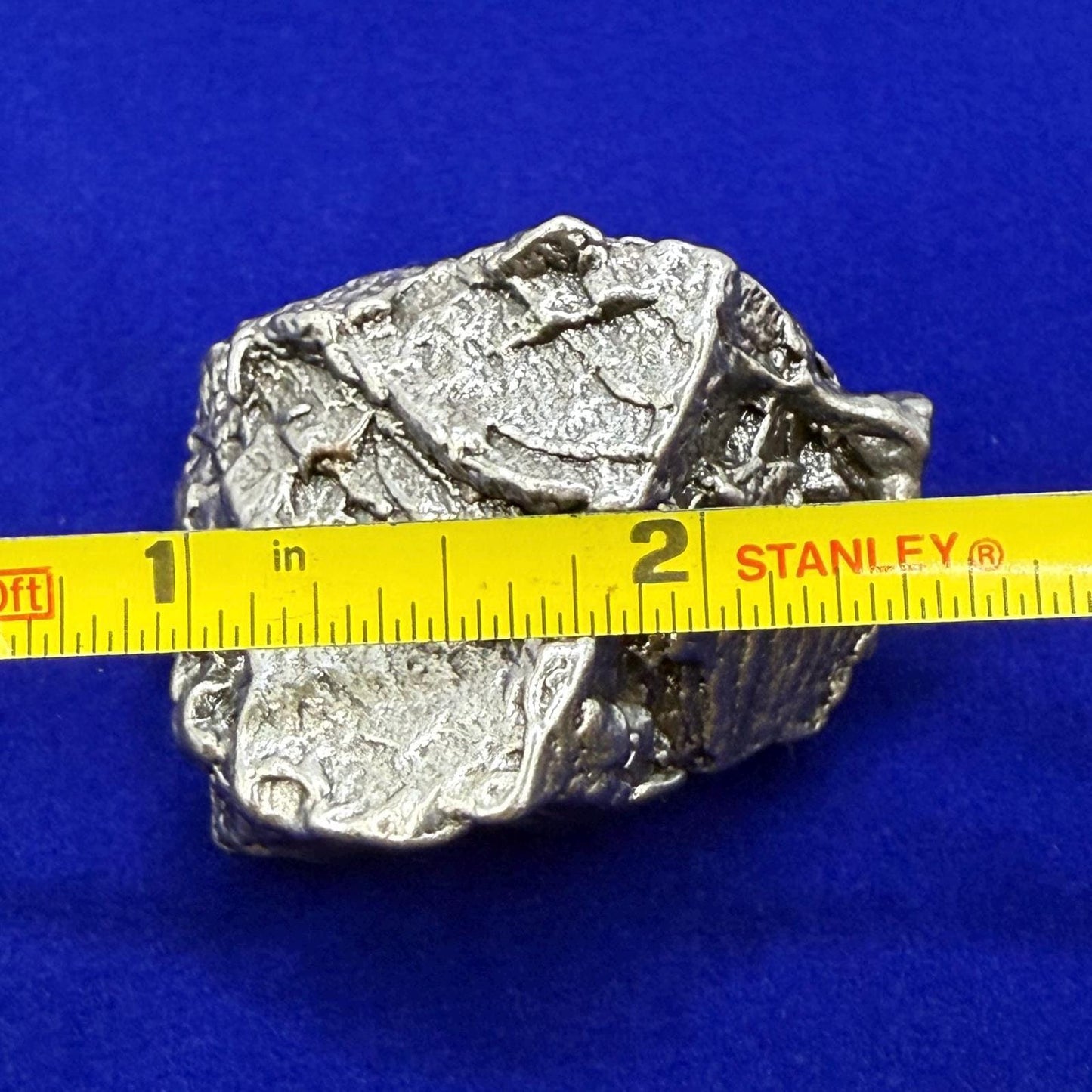 Campo del Cielo Iron Meteorite Specimen: Moving Piece, Authentic Meteorite, Space Gift, 117.31 grams