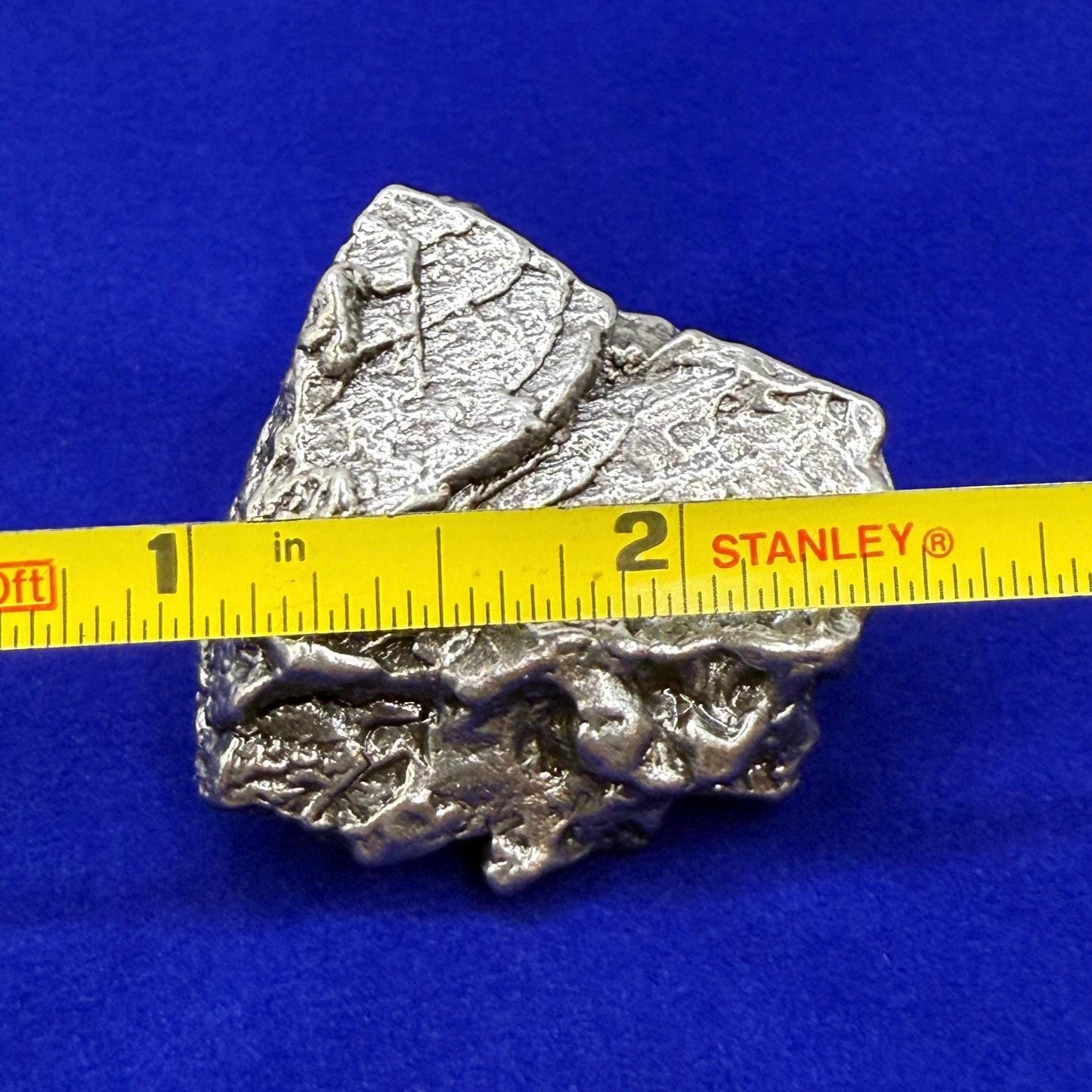 Campo del Cielo Iron Meteorite Specimen: Moving Piece, Authentic Meteorite, Space Gift, 117.31 grams