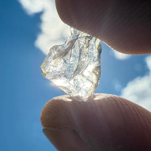 Brazilian Phenacite Crystal: High Vibration Meditation Stone, 0.64g/3.2ct