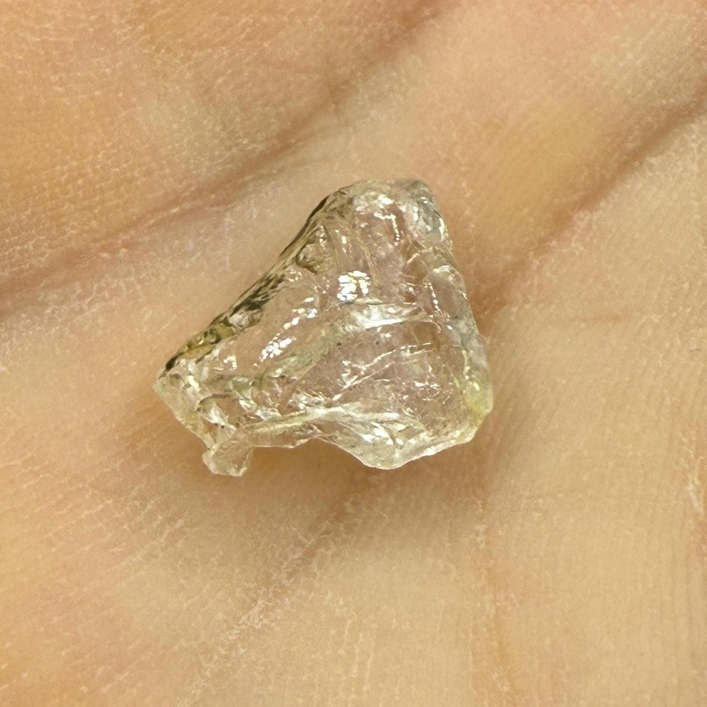 Brazilian Phenacite Crystal: High Vibration Meditation Stone, 0.64g/3.2ct
