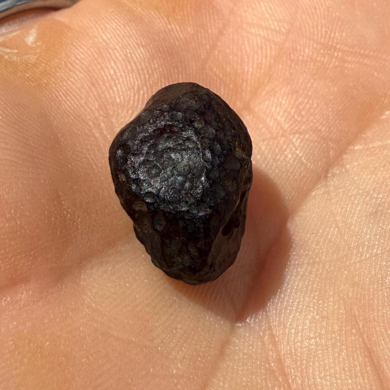 Saffordite Stone: Rare Cintamani, Arizona Tektite - 2.77 Grams