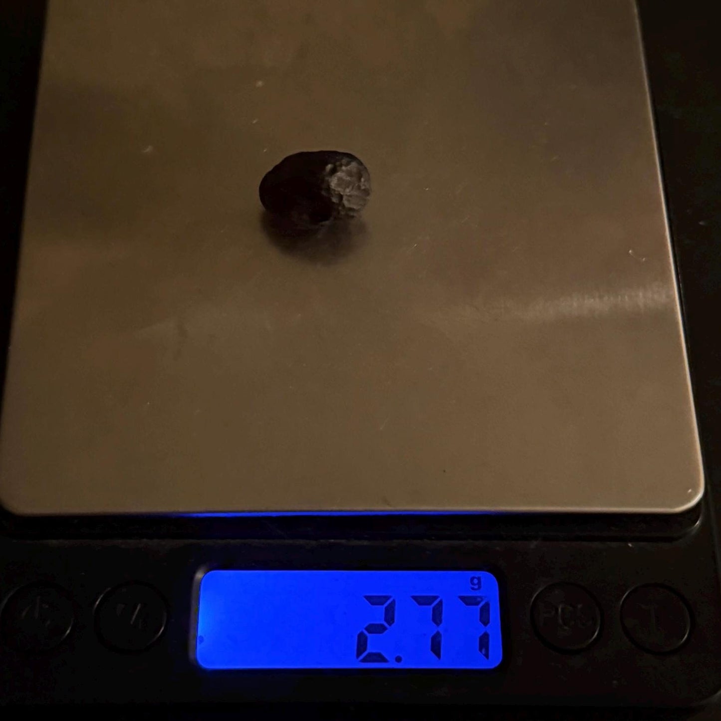 Saffordite Stone: Rare Cintamani, Arizona Tektite - 2.77 Grams