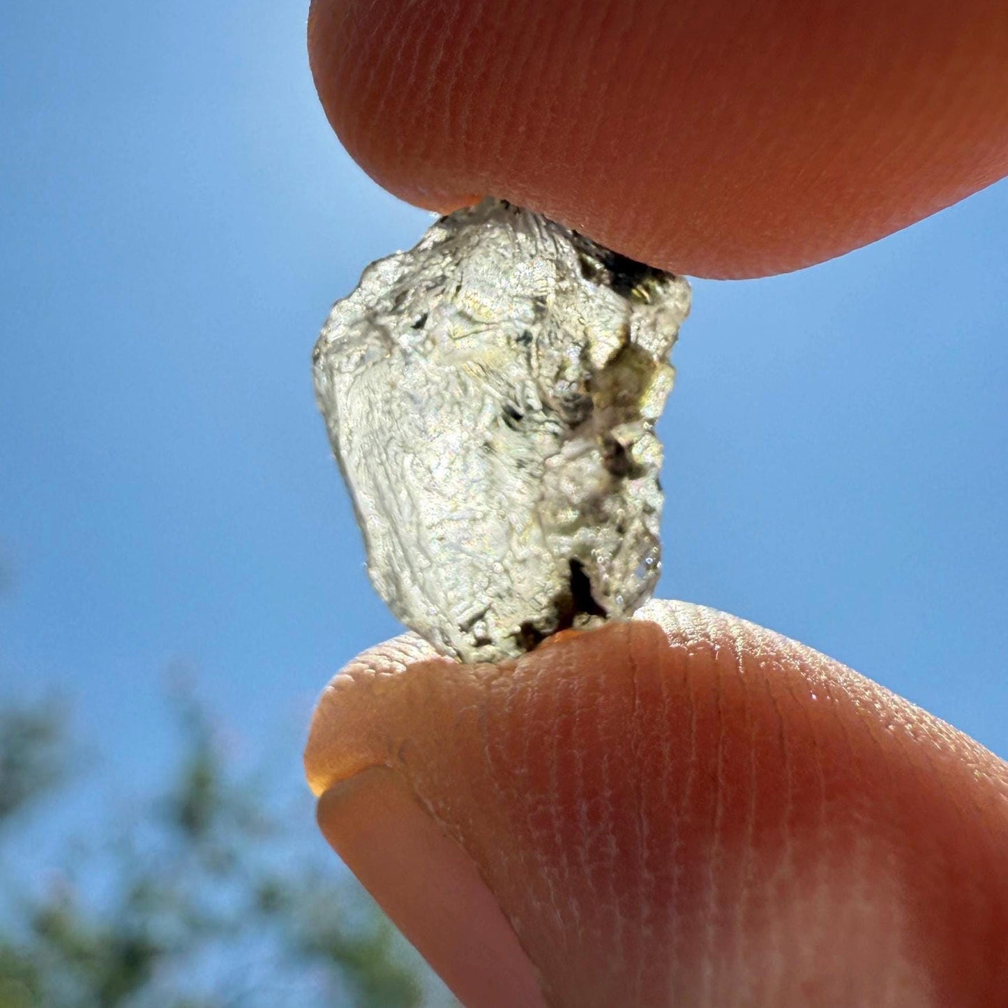 Brazilian Phenacite Crystal: High Vibration Meditation Stone, 1.04g/5.2ct