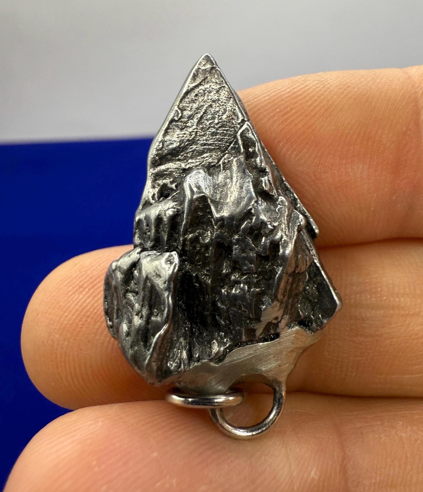 Aletai Meteorite Pendant: Authentic Space Jewelry, Cosmic Jewelry, 12.91g