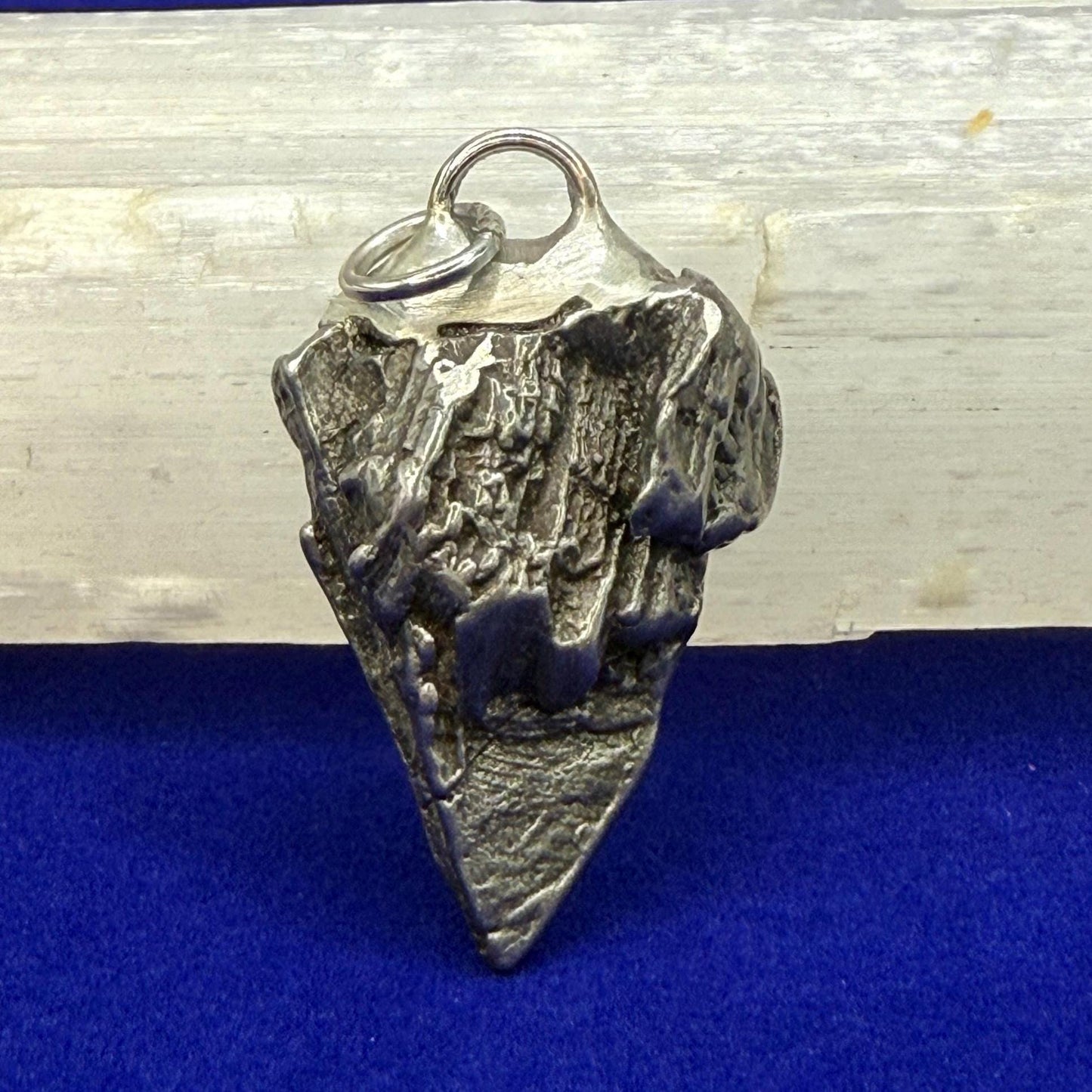 Aletai Meteorite Pendant: Authentic Space Jewelry, Cosmic Jewelry, 12.91g