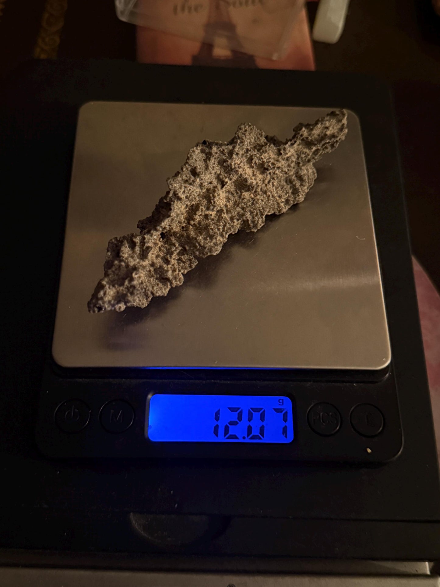 Sahara Desert Fulgurite: Fossilized Lightning Rock, Energy Work, 12.07 grams