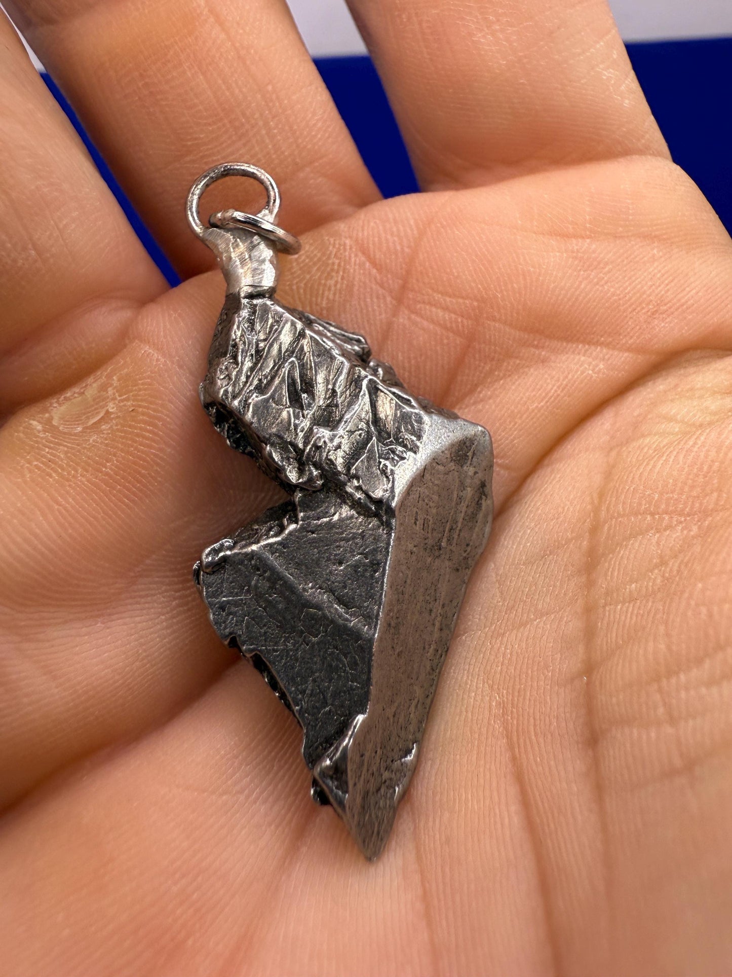 Aletai Meteorite Pendant: Authentic Space Jewelry, Cosmic Jewelry, 15.20g