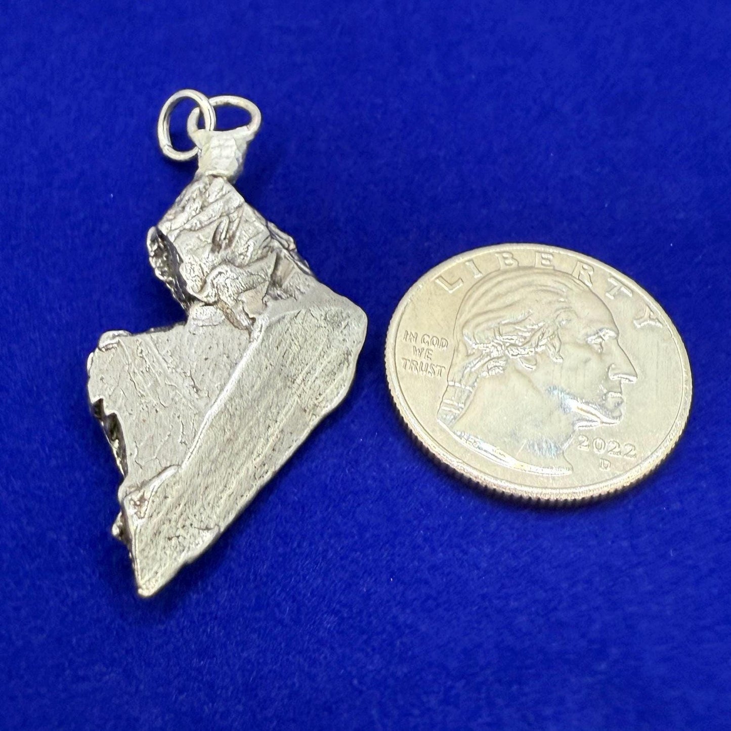Aletai Meteorite Pendant: Authentic Space Jewelry, Cosmic Jewelry, 15.20g