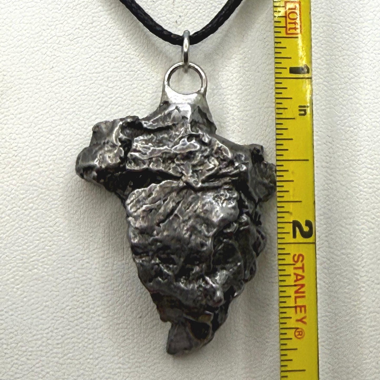 Aletai Meteorite Pendant: Authentic Space Jewelry, Cosmic Jewelry, 33.68g