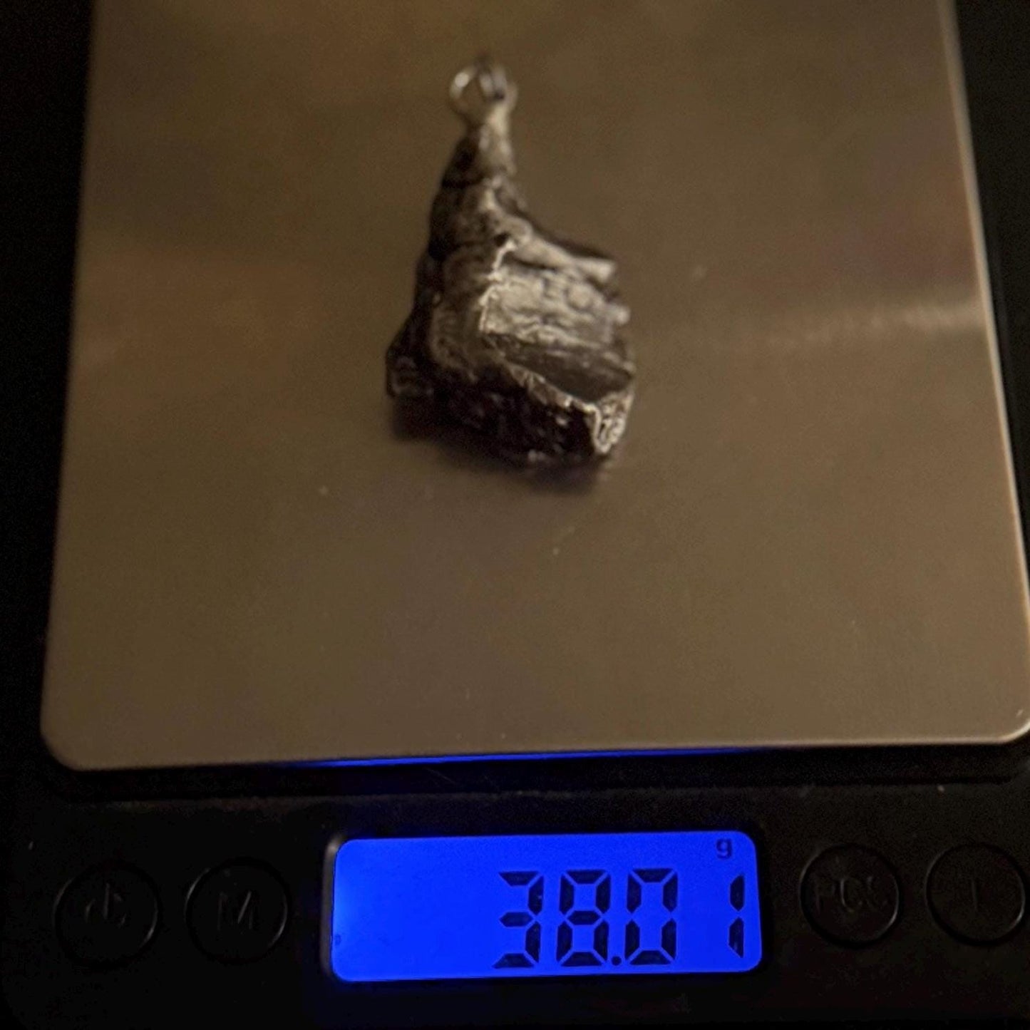 Aletai Meteorite Pendant: Authentic Space Jewelry, Cosmic Jewelry, 38.01