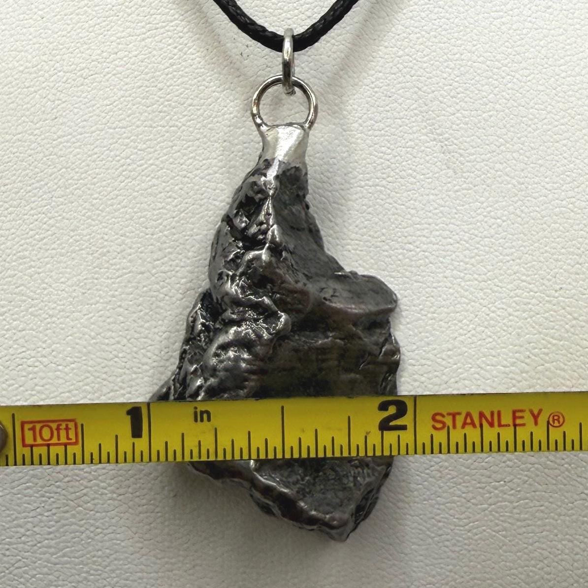 Aletai Meteorite Pendant: Authentic Space Jewelry, Cosmic Jewelry, 38.01