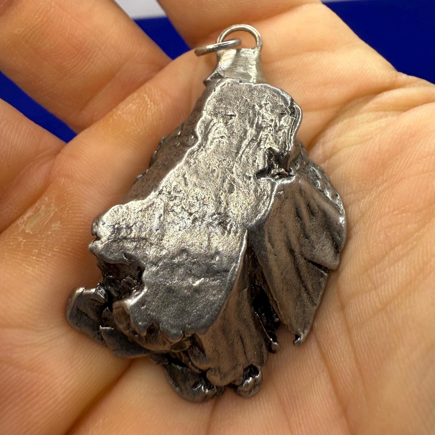 Aletai Meteorite Pendant: Authentic Space Jewelry, Cosmic Jewelry, 49.82g