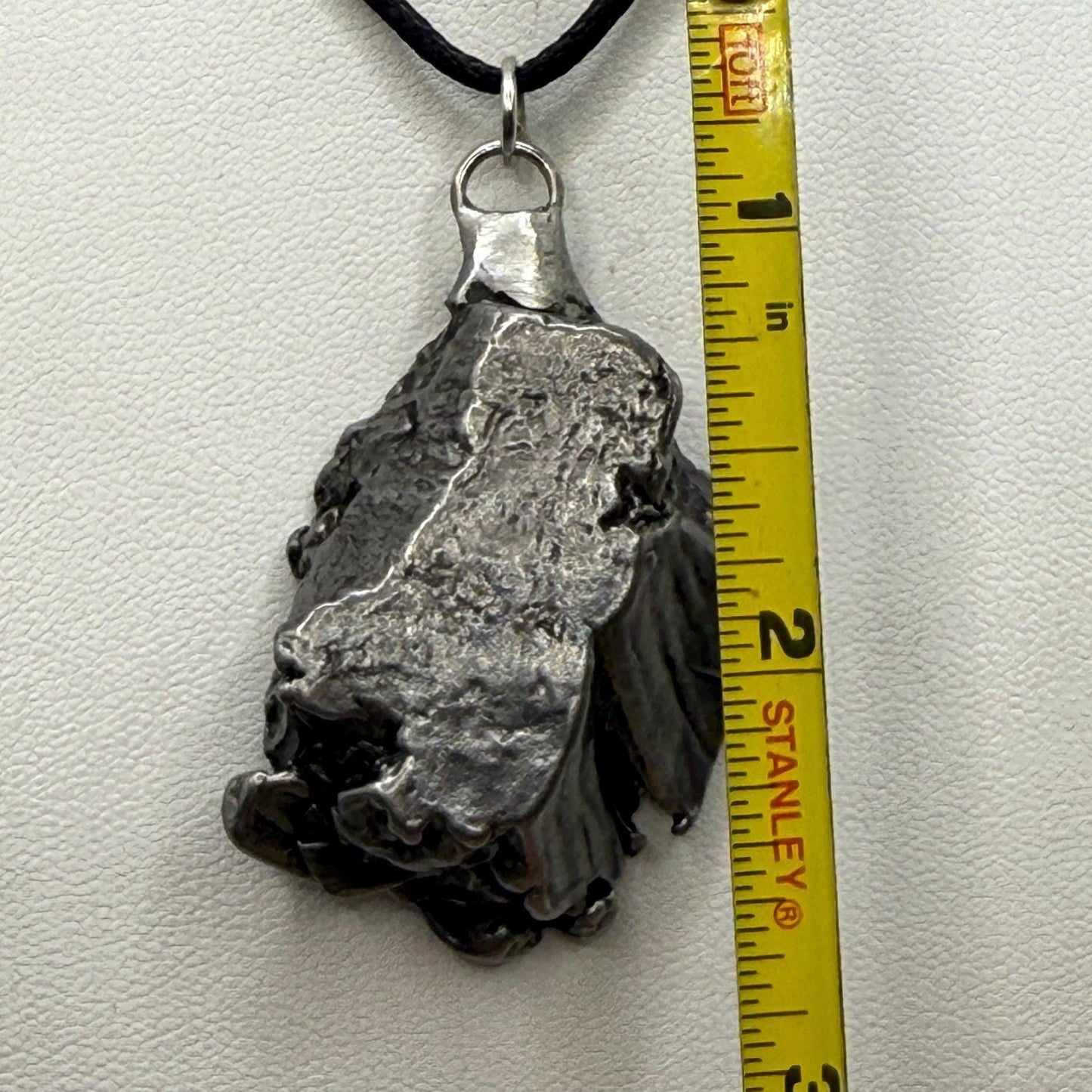 Aletai Meteorite Pendant: Authentic Space Jewelry, Cosmic Jewelry, 49.82g