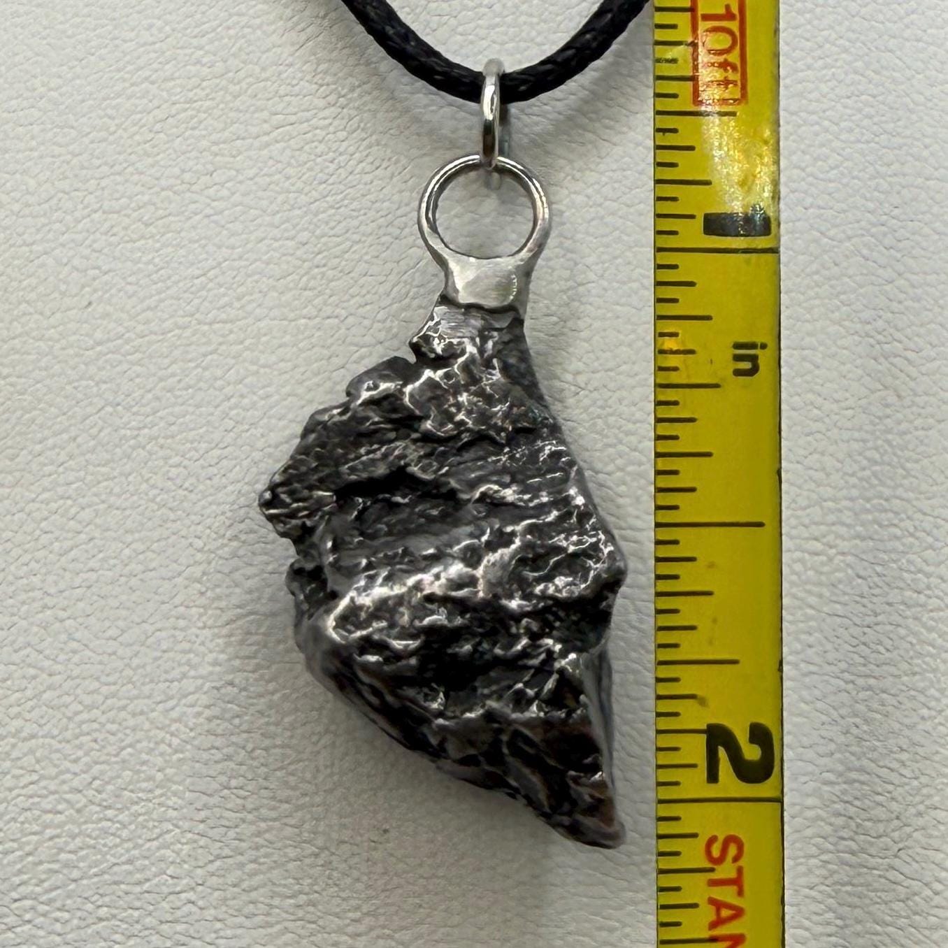 Aletai Meteorite Pendant: Authentic Space Jewelry, Cosmic Jewelry, 15.06g