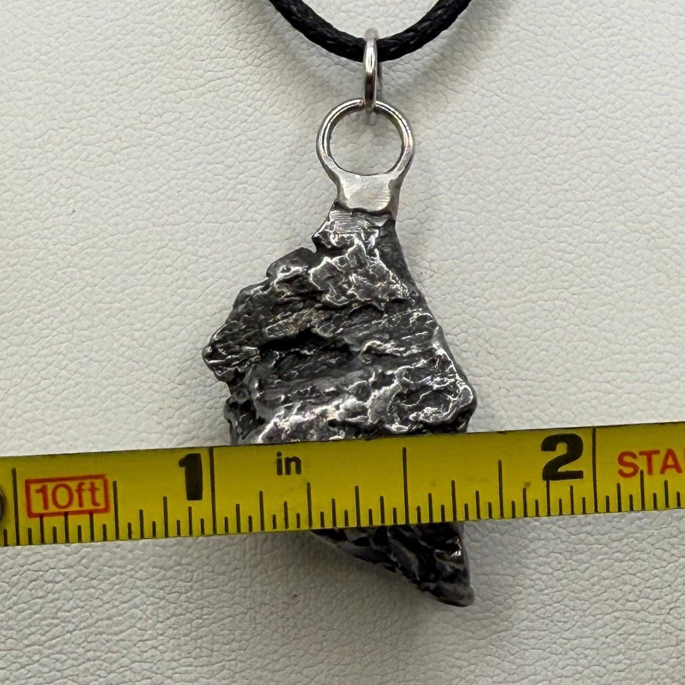 Aletai Meteorite Pendant: Authentic Space Jewelry, Cosmic Jewelry, 15.06g