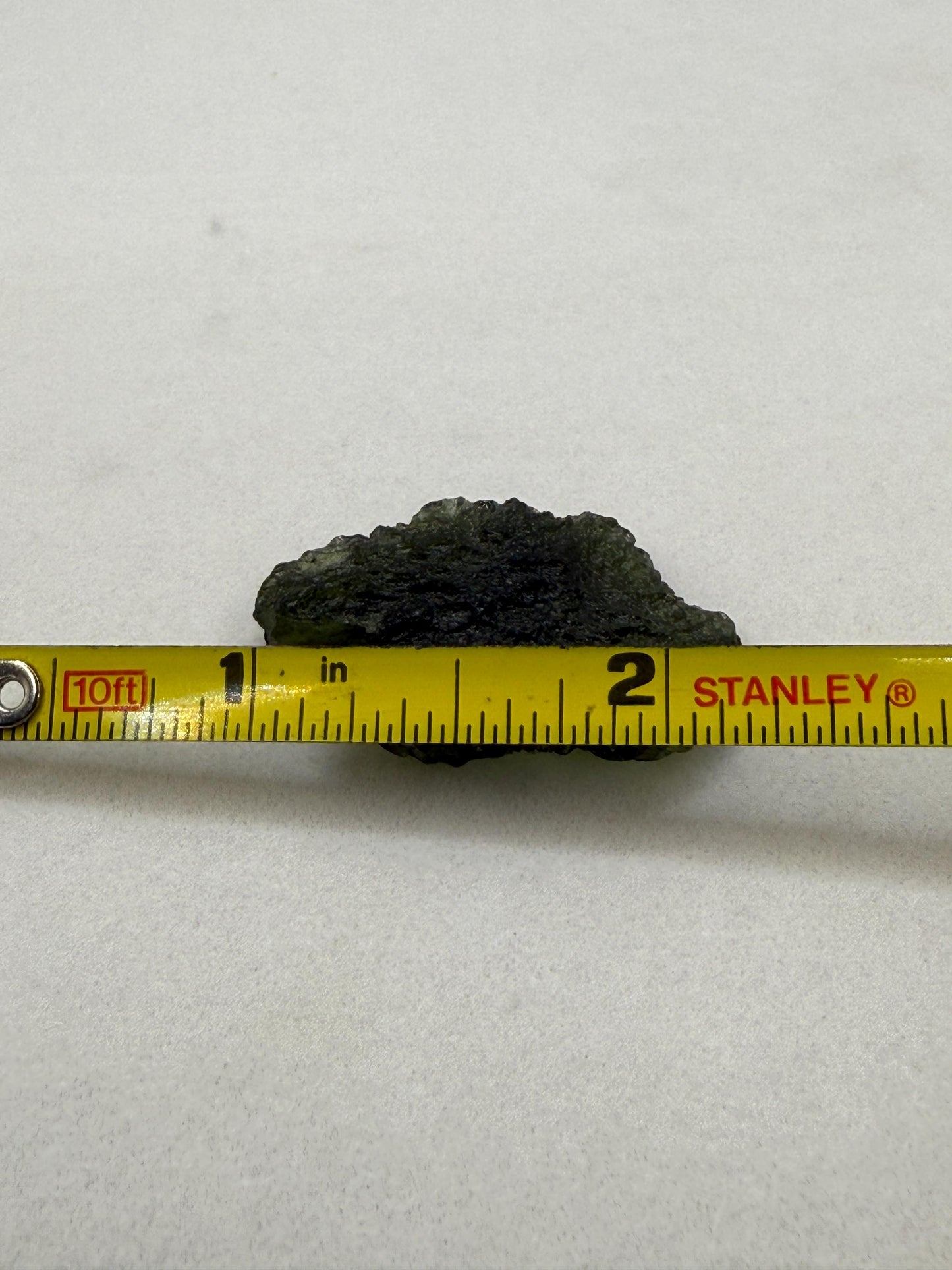 Authentic Moldavite Tektite Specimen: Czech Republic, Reiki Energy, 4.54g/22.7ct