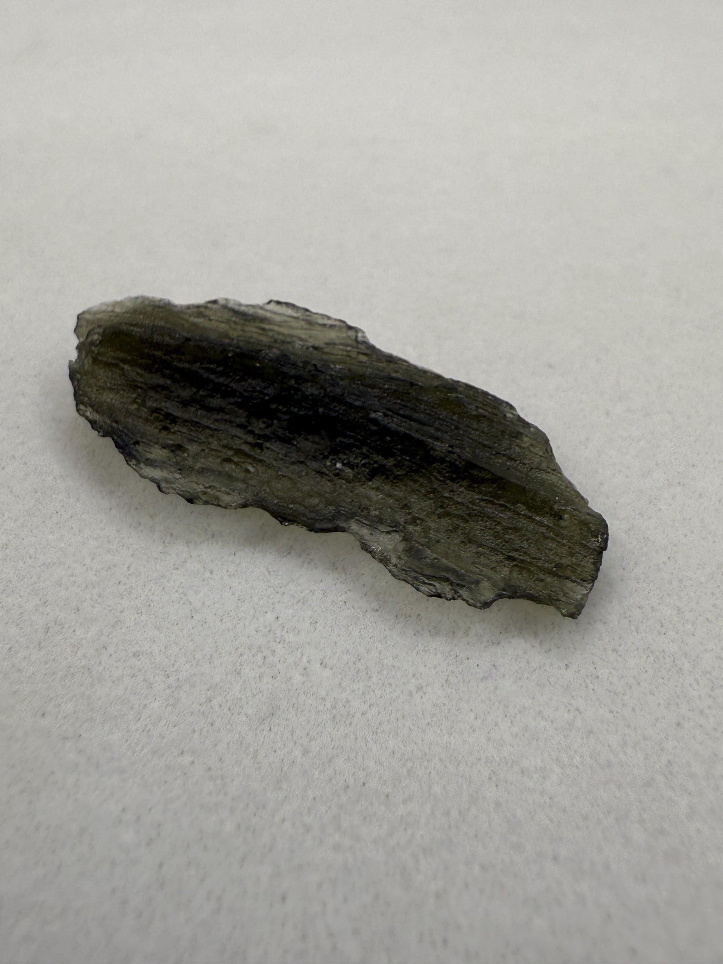 Authentic Moldavite Tektite Specimen: Czech Republic, Reiki Energy, 1.61g/8.05ct