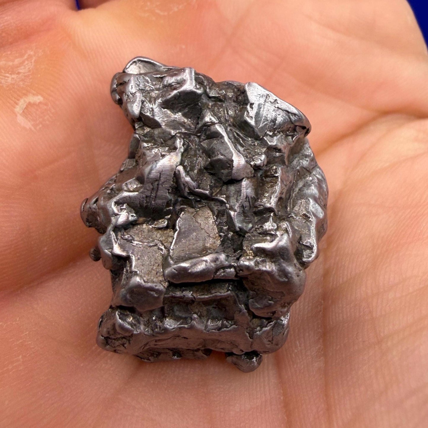 Uruacu Iron Meteorite Specimen: Space Gift, Authentic Meteorite, Brazil, 38.73 Grams