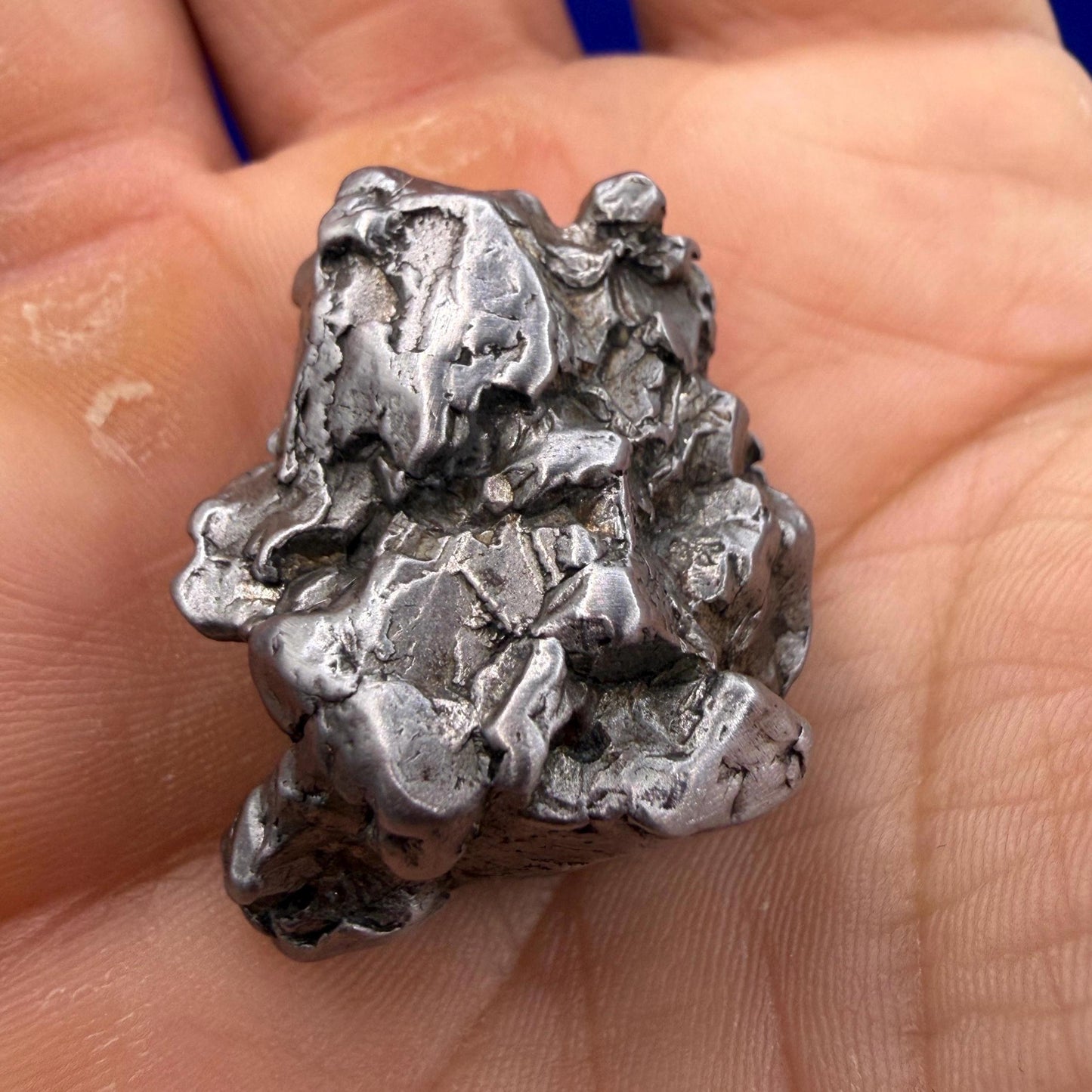 Uruacu Iron Meteorite Specimen: Space Gift, Authentic Meteorite, Brazil, 38.73 Grams