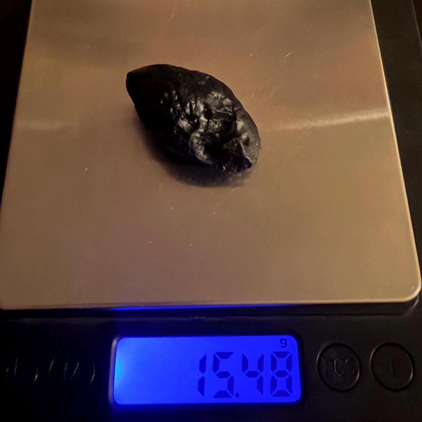 Indonesian Tektite: Indochinite Impactite, Energy Work Stone, 15.48 grams