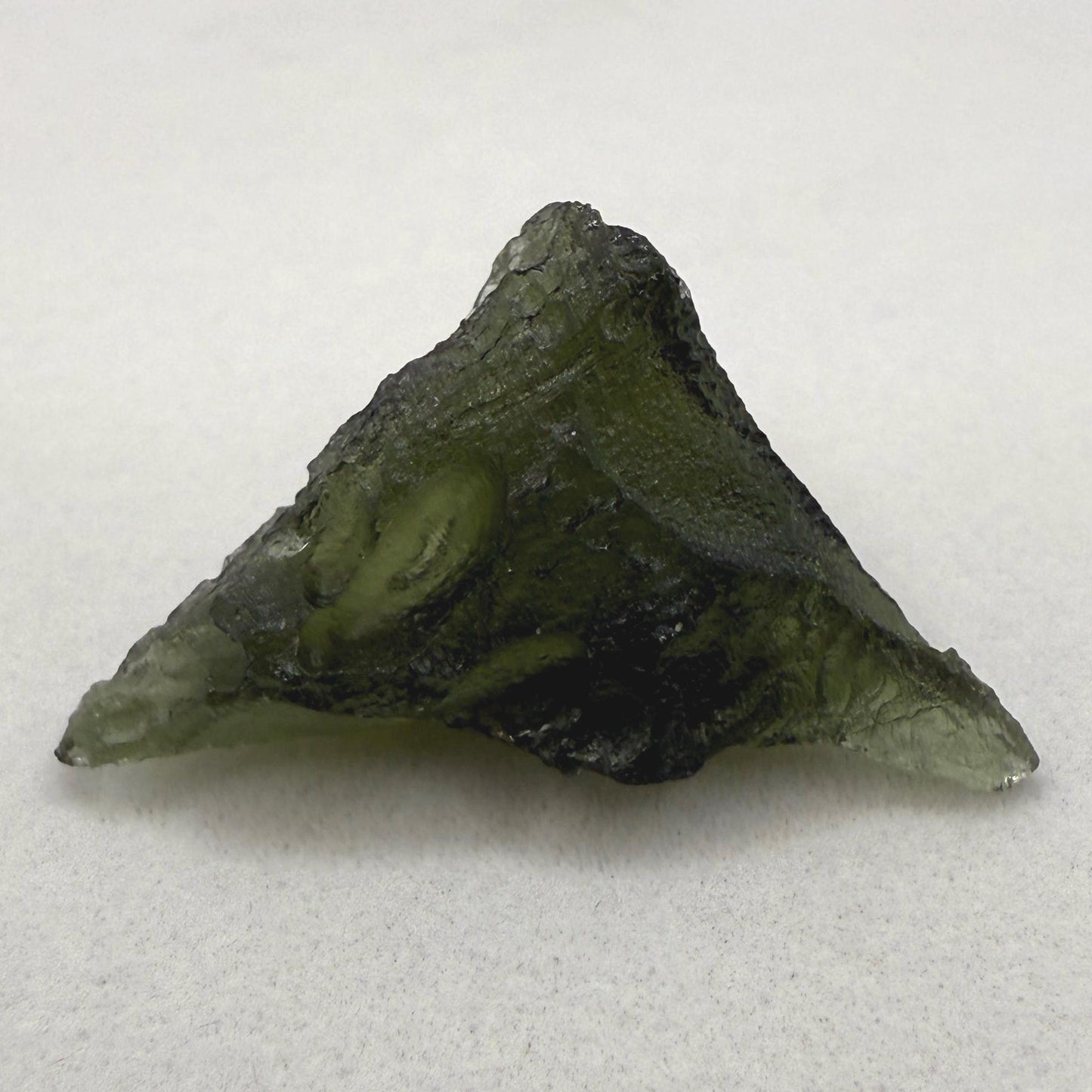 Authentic Moldavite Tektite Specimen: Czech Republic, Reiki Energy, 3.54g/17.7ct