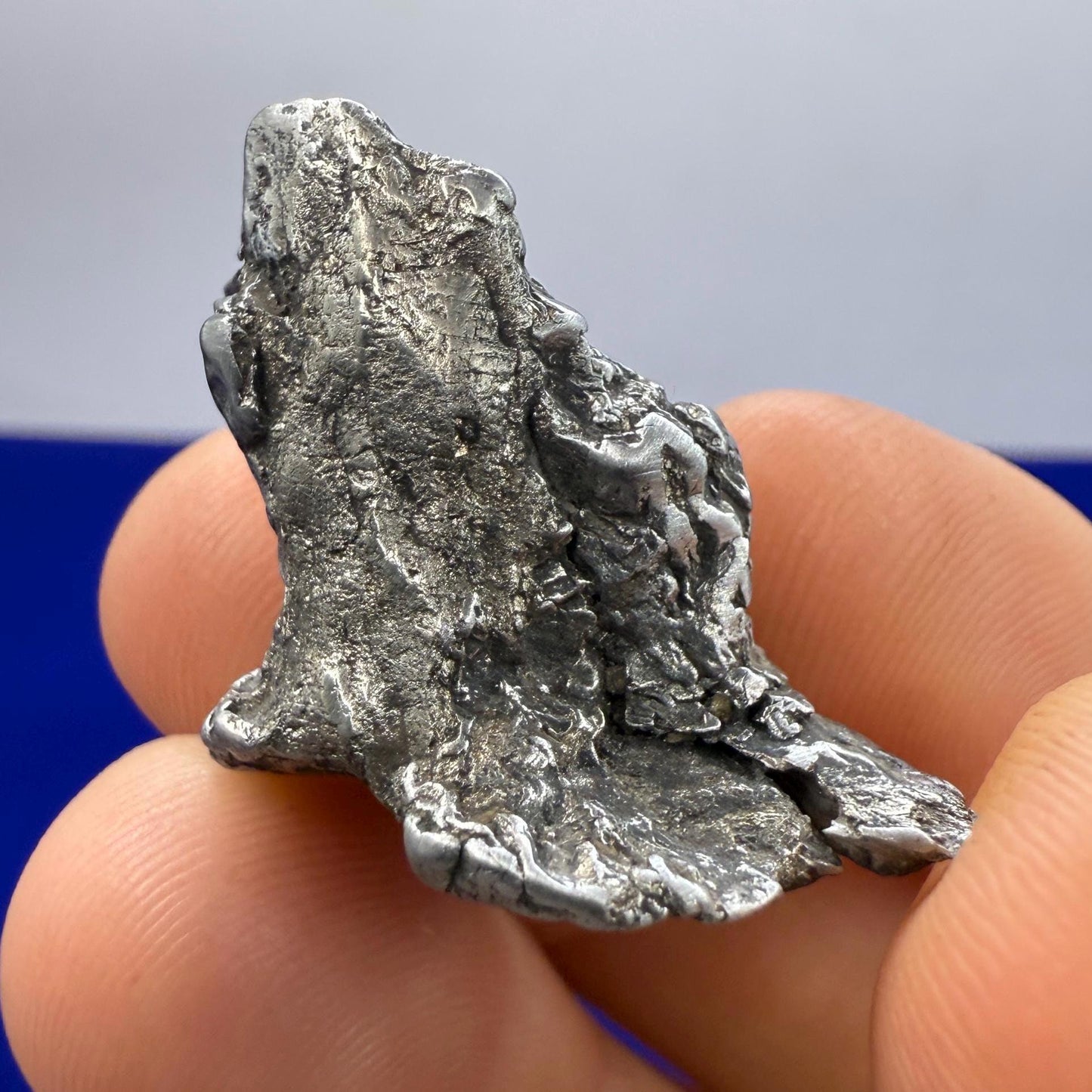 Uruacu Iron Meteorite Specimen: Space Gift, Authentic Meteorite, Brazil, 19.93 Grams