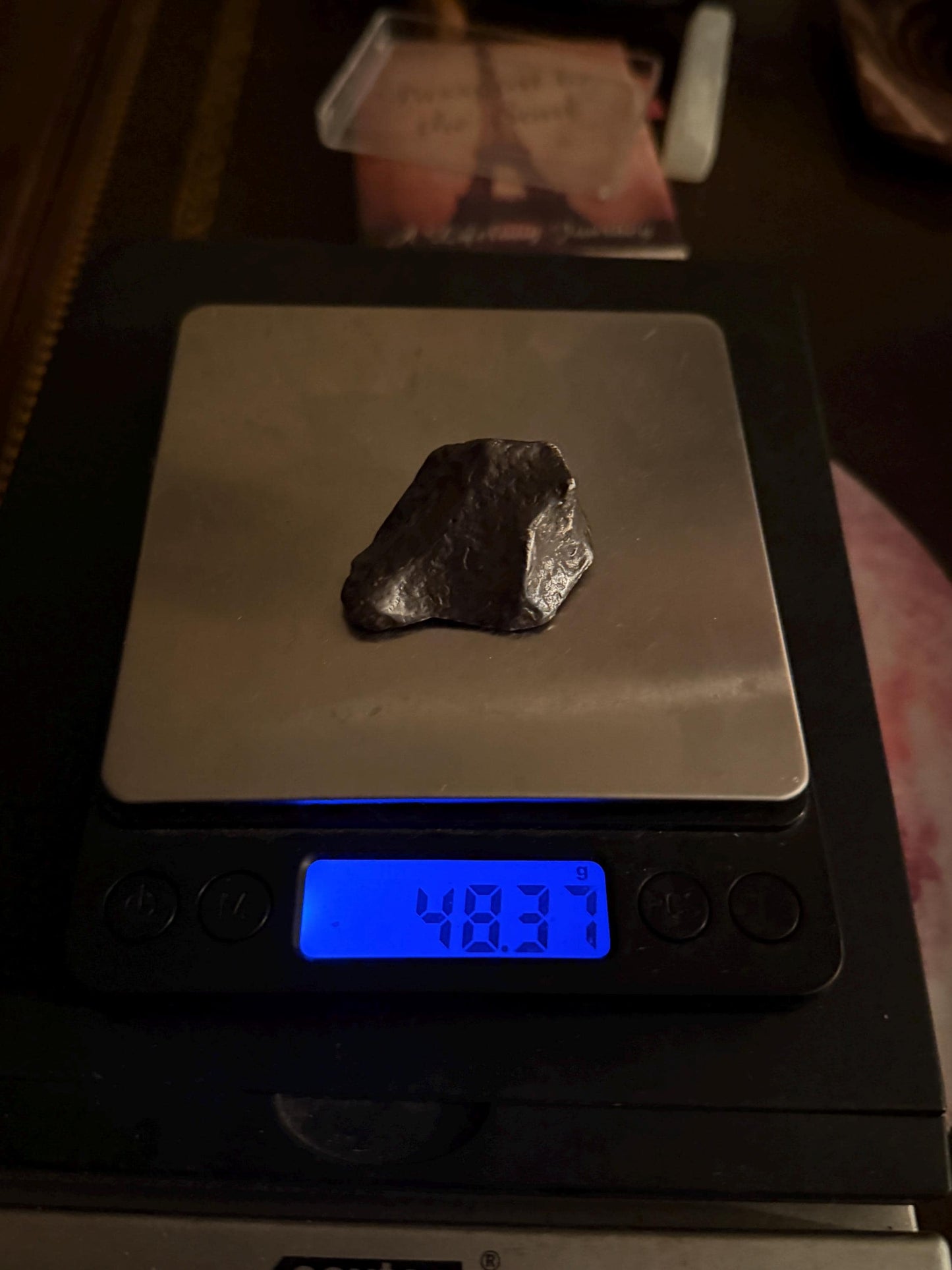 Canyon Diablo Iron Meteorite Specimen: Arizona Space Gift, Arizona, 48.37 grams