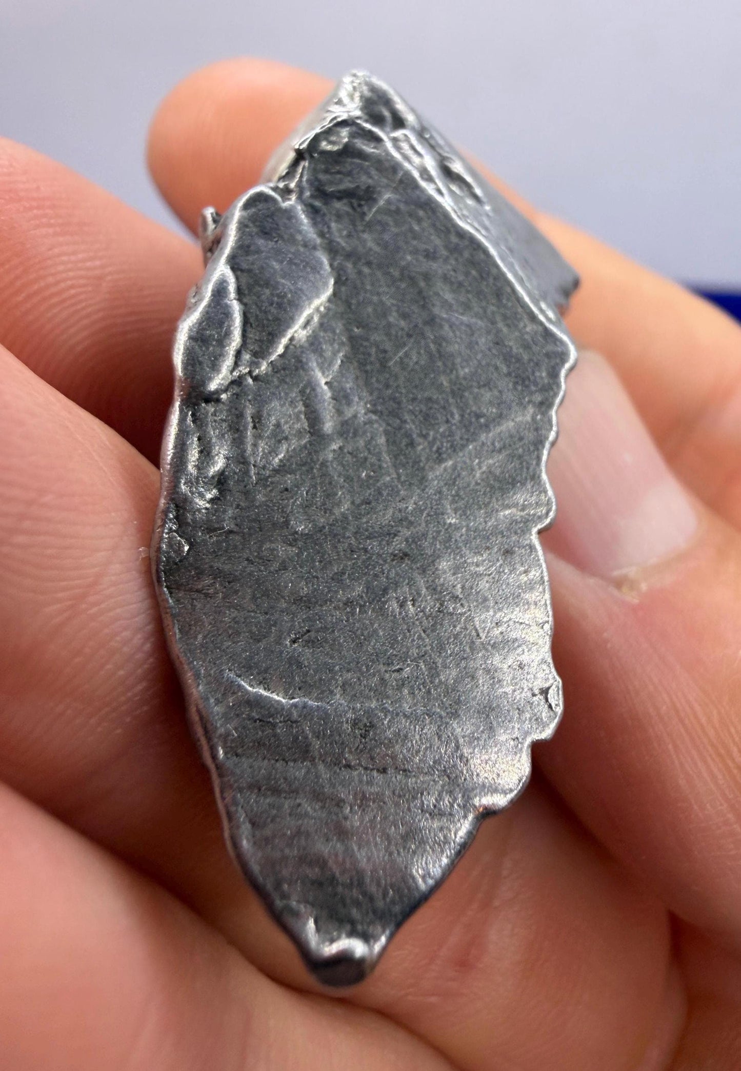 Aletai Meteorite Pendulum: Authentic Iron Meteorite, Divination Tool, 47.36 grams