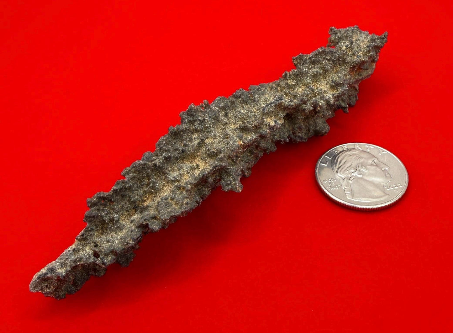 Sahara Desert Fulgurite: Fossilized Lightning Rock, Energy Work, 15.73 grams