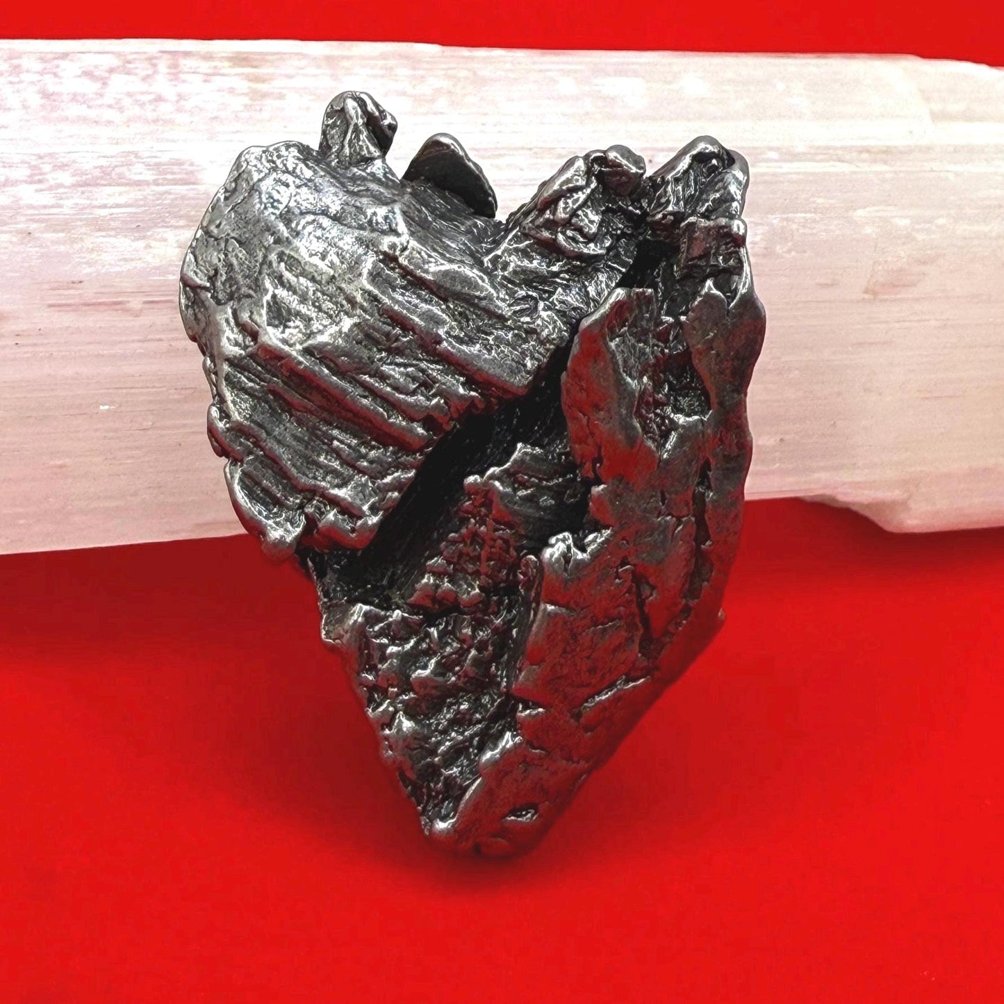 Aletai Iron-Nickel Meteorite Specimen: Astronomy Gift, COA, 45.84 grams
