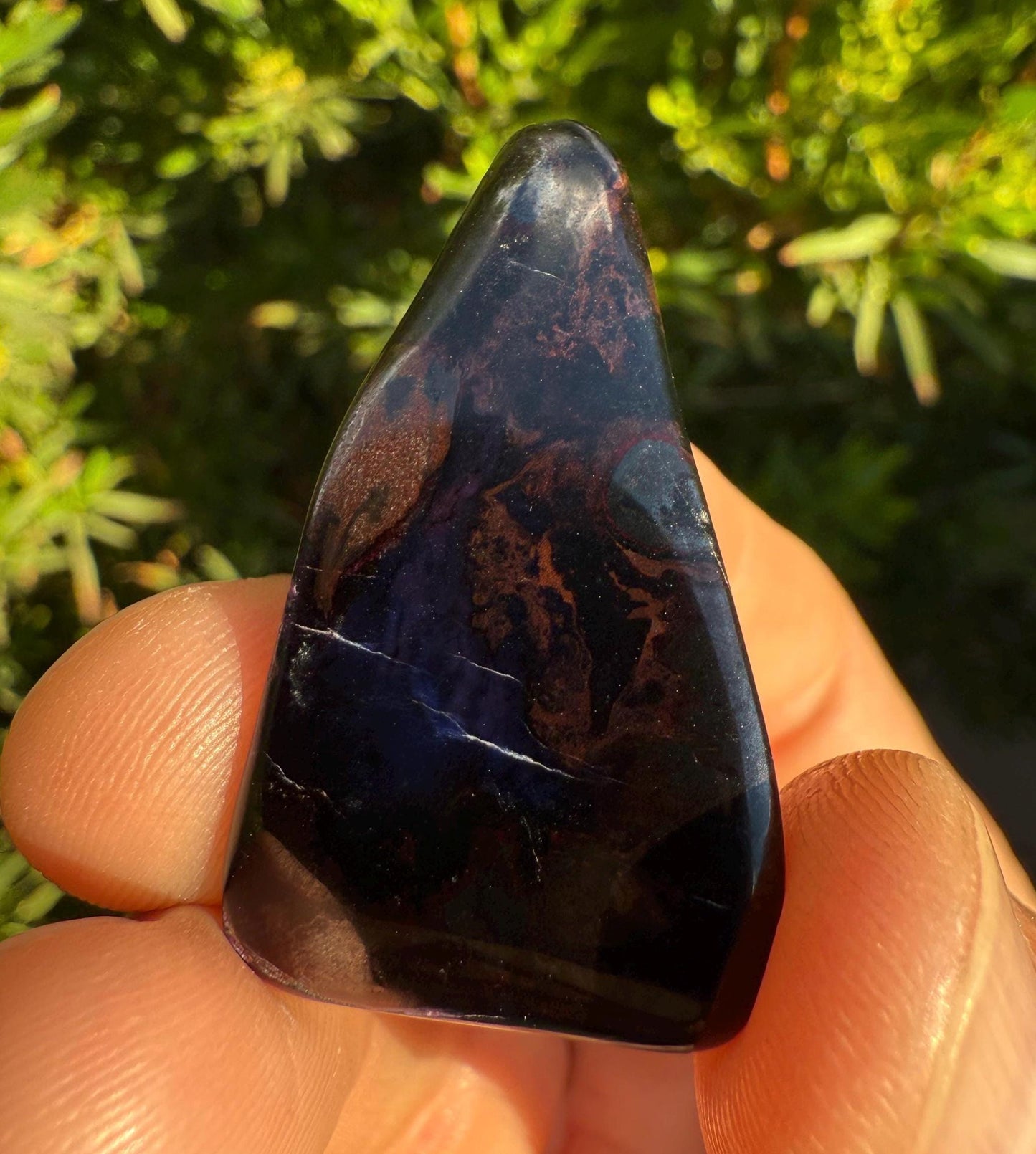 Polished Sugalite Specimen: Rare South African Reiki Stone, 17.88 grams
