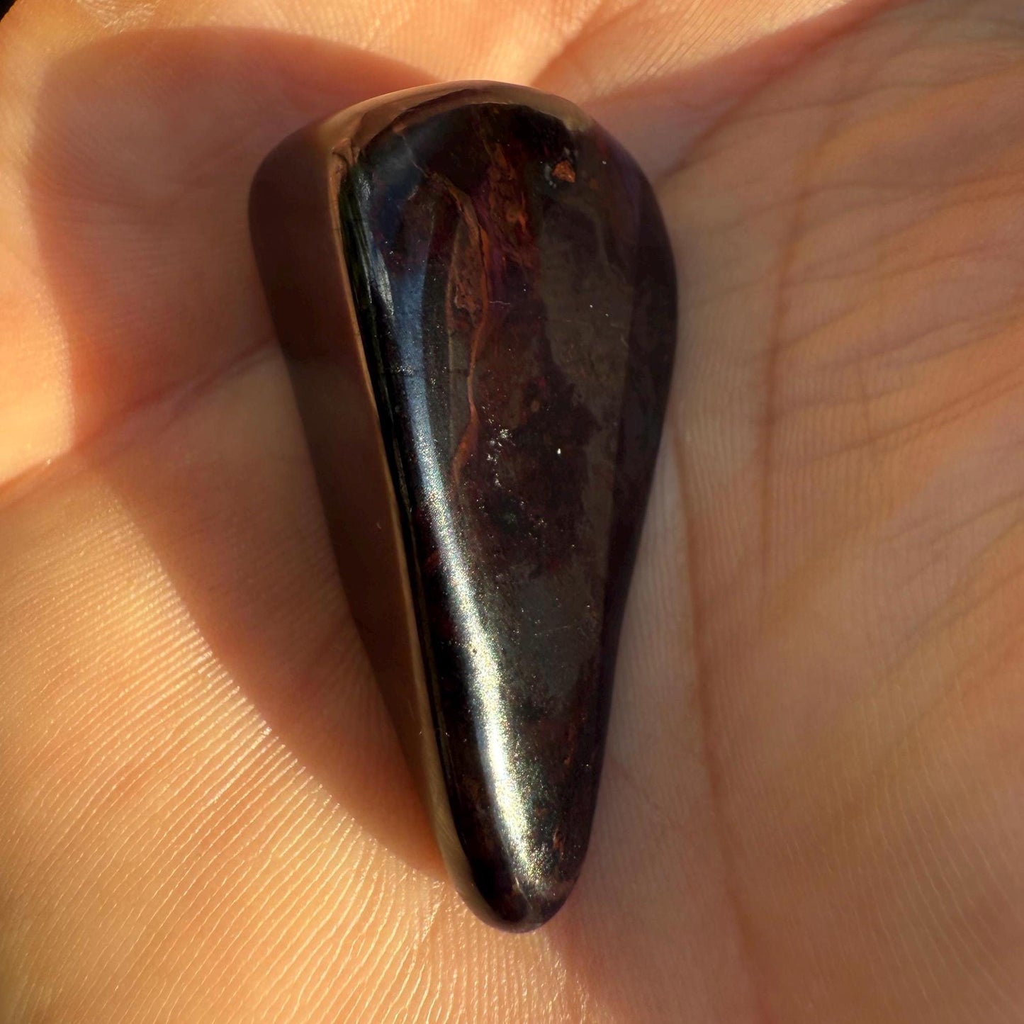 Polished Sugalite Specimen: Rare South African Reiki Stone, 17.88 grams