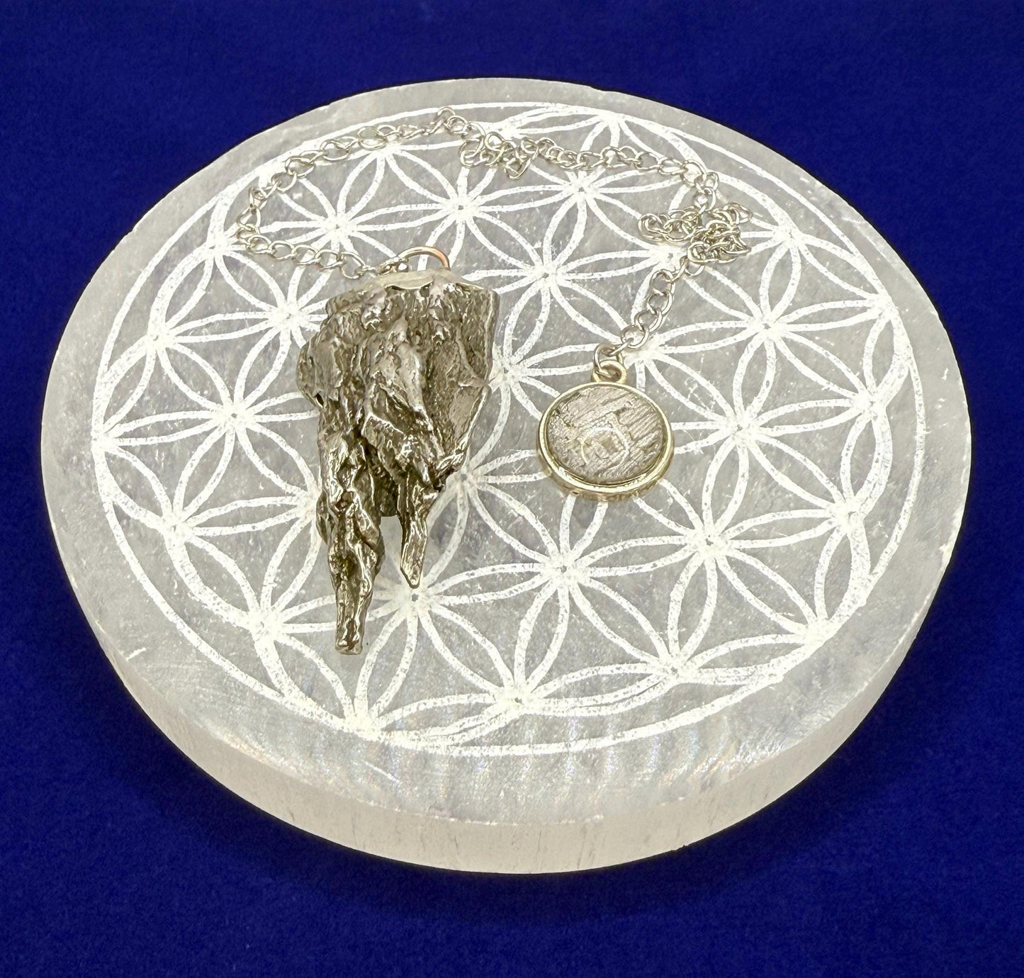 Campo del Cielo Meteorite Pendulum, Rare Cosmic Divination Tool, Crystal Healing Gift, 33.20g