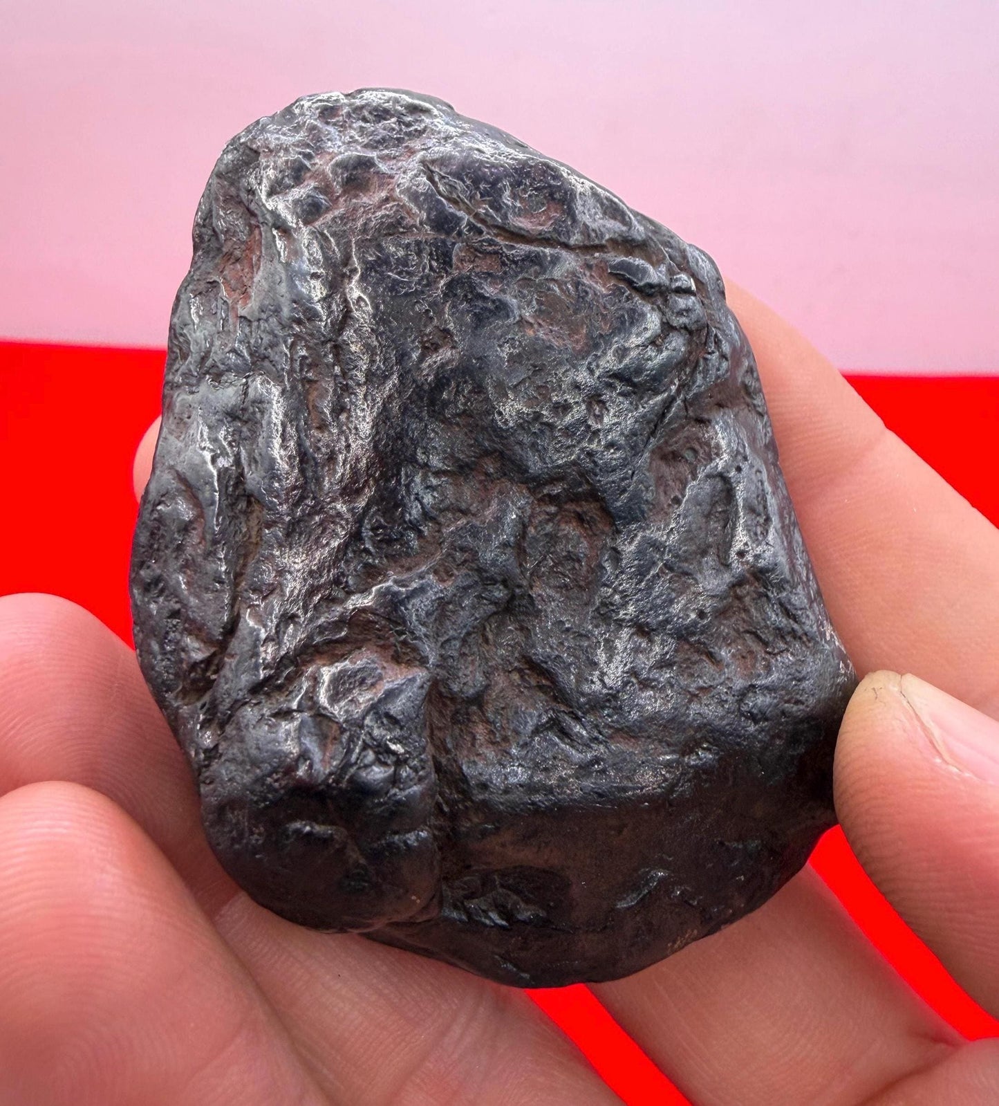 Uruacu Iron Meteorite: Rare IAB Specimen, Brazil, Astronomy Gift, 170g