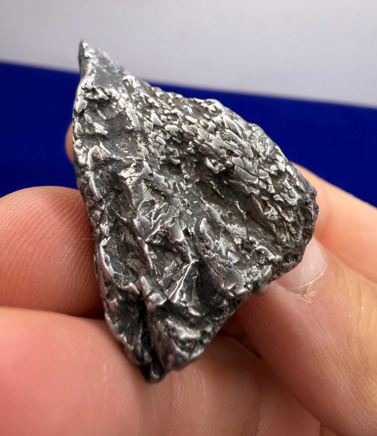 Uruacu Iron Meteorite Specimen: Space Gift, Authentic Meteorite, Brazil, 53.38 grams