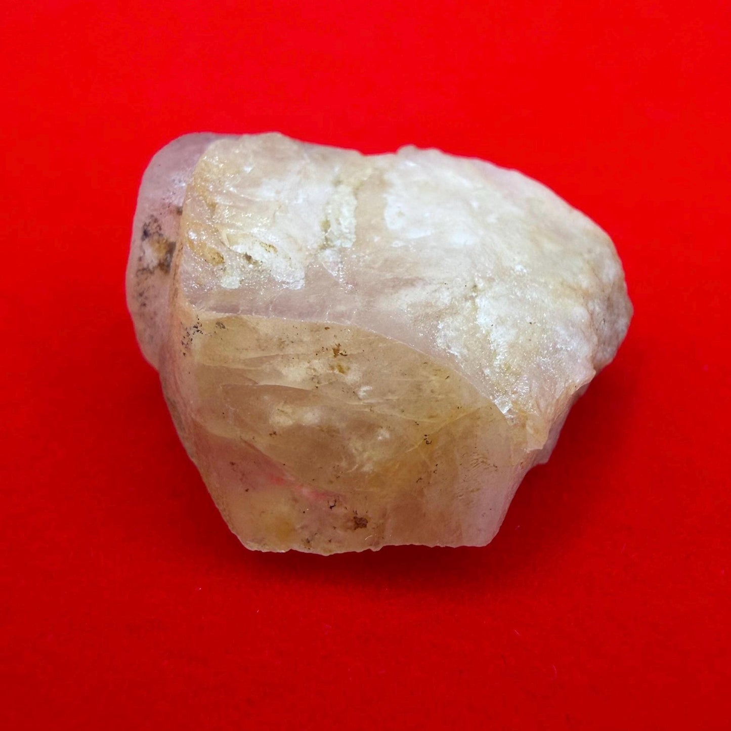 Golden Brazilian Phenacite Crystal: High-Vibration Gemstone, Reiki Energy Work, 6.69g/33.45ct