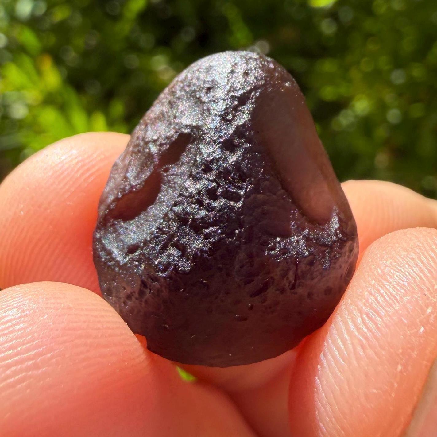 Saffordite Stone: Rare Cintamani, Arizona Tektite - 5.59 Grams