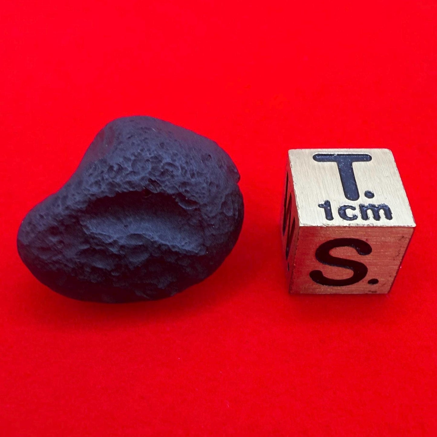 Saffordite Stone: Rare Cintamani, Arizona Tektite - 5.59 Grams