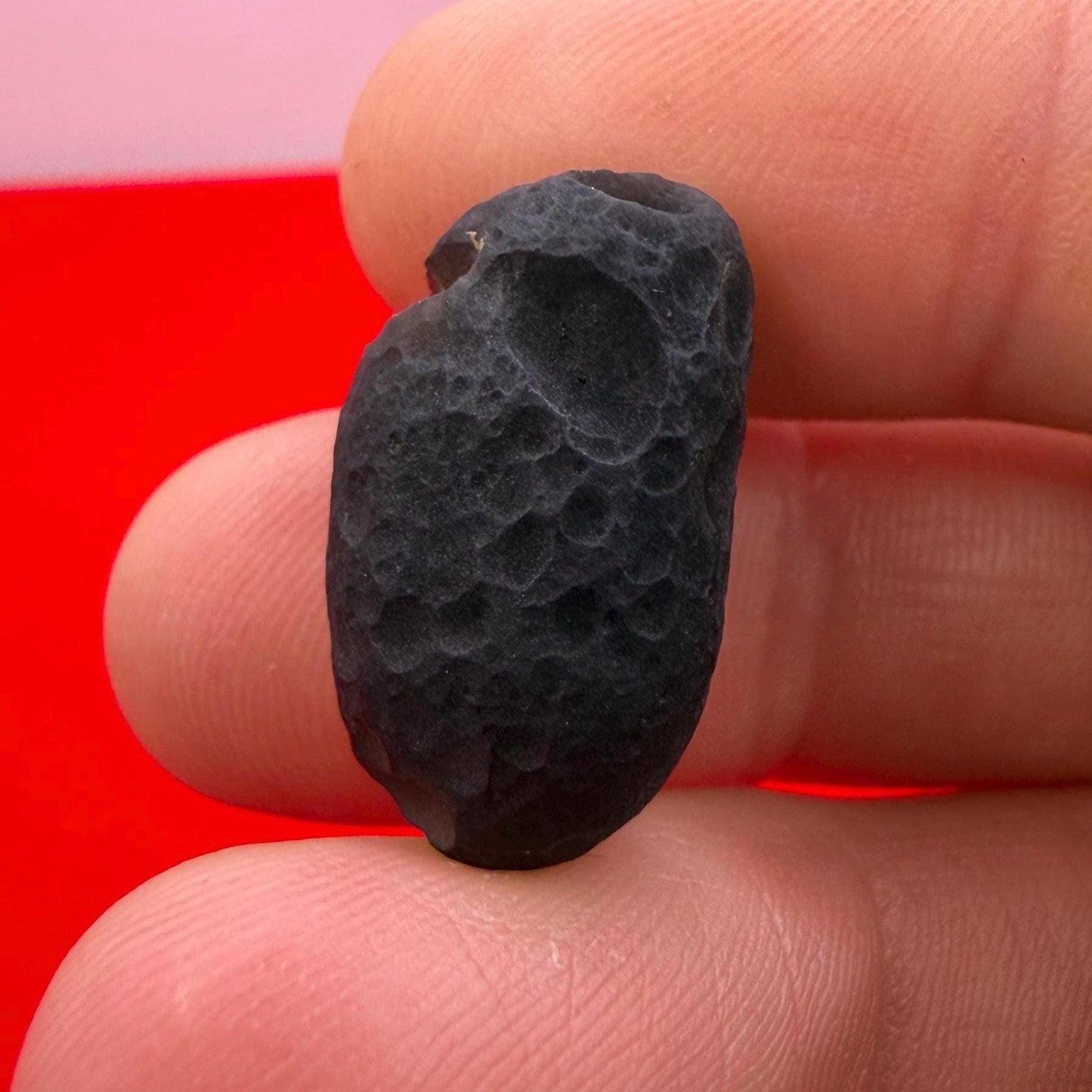 Saffordite Stone: Rare Cintamani, Arizona Tektite - 4.84 Grams