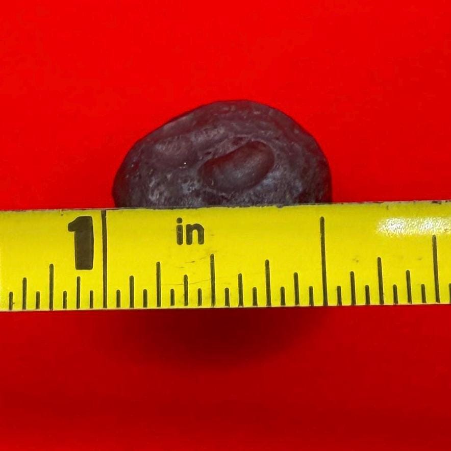 Colombianite Specimen: Translucent Pseudo-Tektite, Shamanic Healing Stone, 2.89 grams