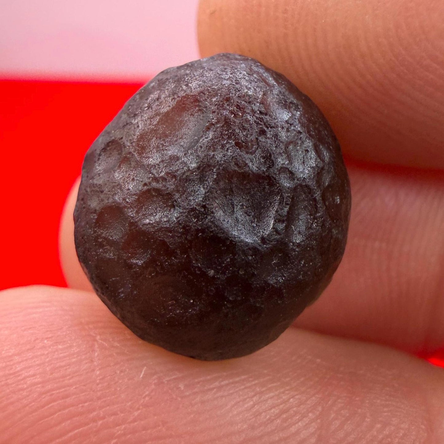 Colombianite Specimen: Translucent Pseudo-Tektite, Shamanic Healing Stone, 2.89 grams