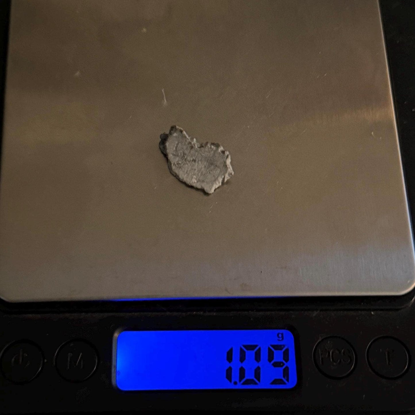 Gadamis 003 Moon/Lunar Meteorite Slice, Authentic Lunar Meteorite,Apollo Lunar, Moon Meteorite, Meteorite Collection, Moon Slice, 1.09 grams